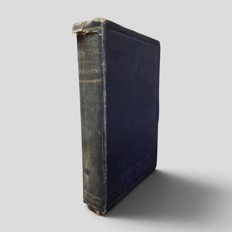 Christ’s Hospital: A Retrospect — actual used copy, front cover and spine