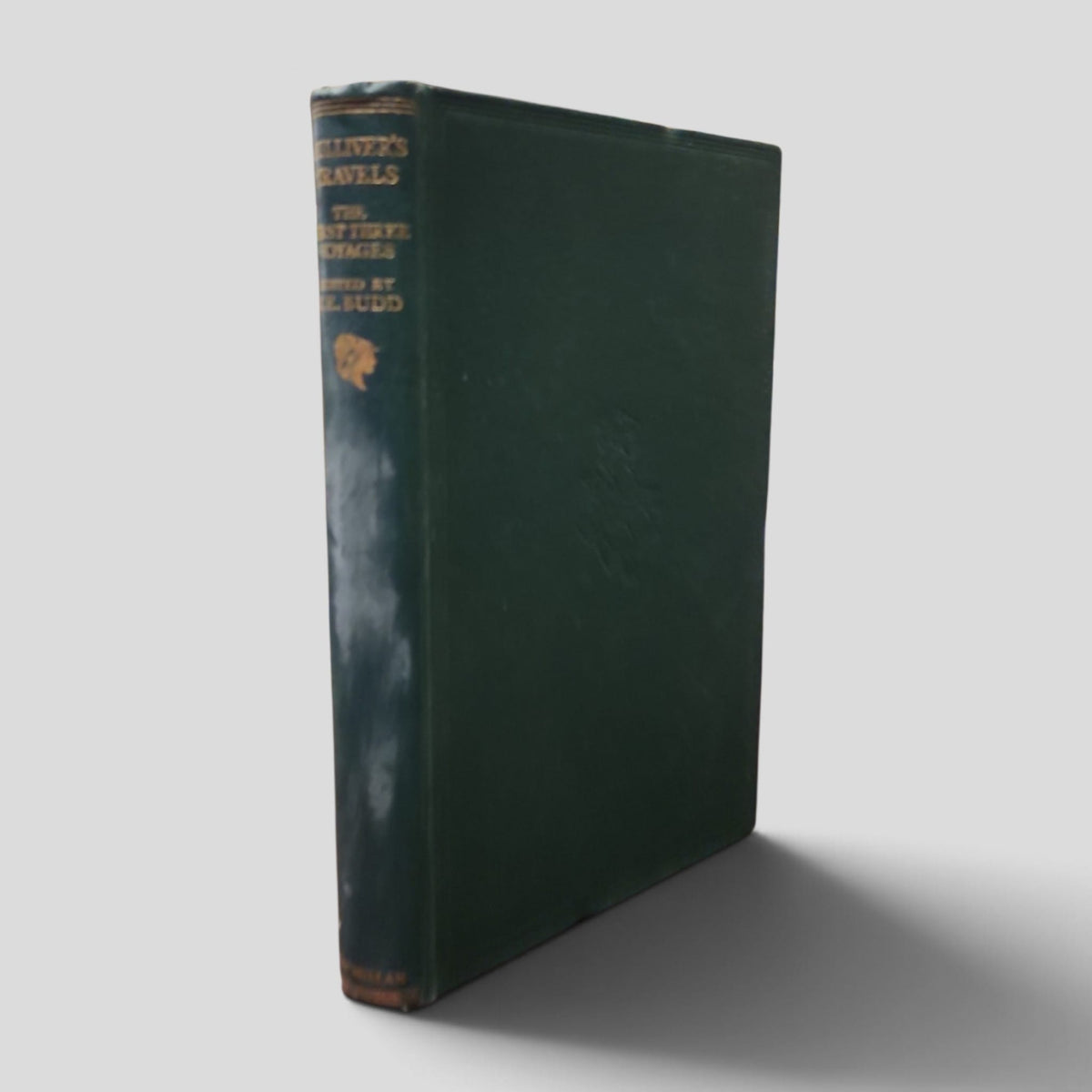 Gulliver’s Travels: The First Three Voyages — actual used copy, front cover and spine