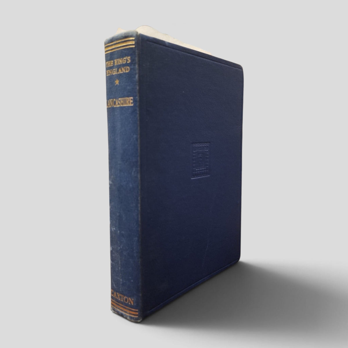 Original front cover of The King's England: Lancashire, hardcover copy at LOC022