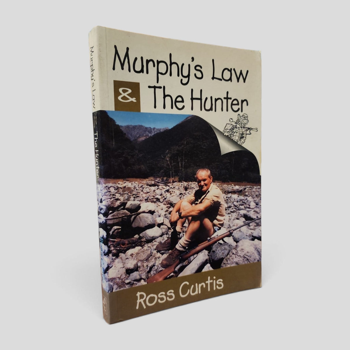 Front cover of Murphy's Law &amp; The Hunter by Ross Curtis, 1997 Halcyon Press paperback