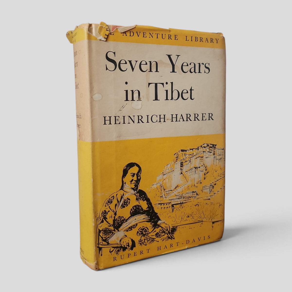 Seven Years in Tibet by Heinrich Harrer — front cover