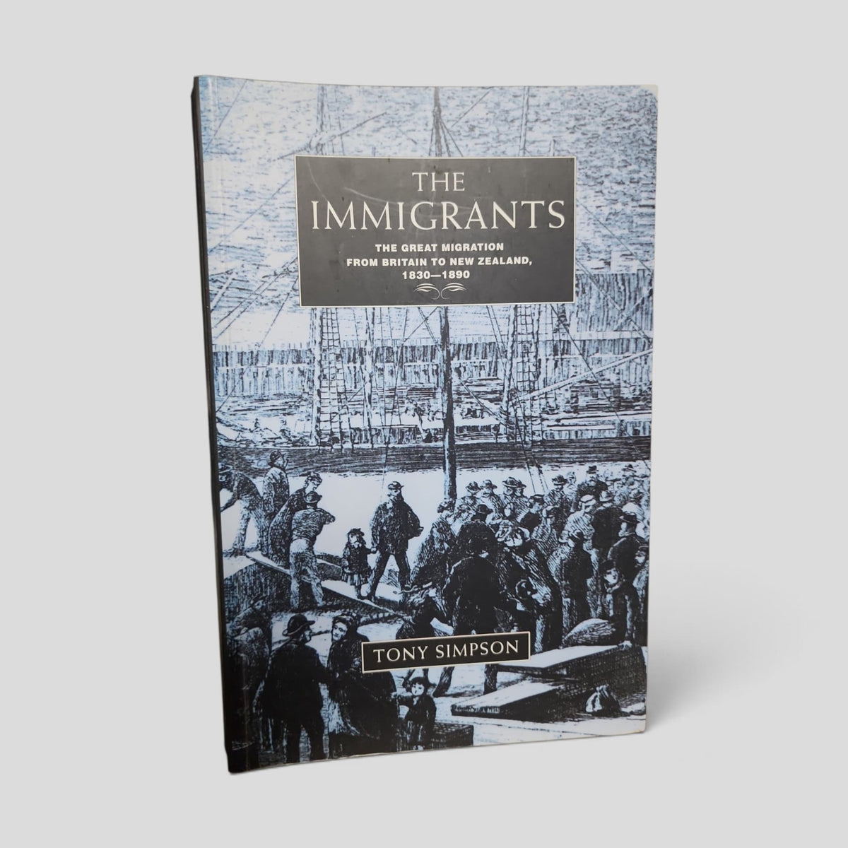 The Immigrants by Tony Simpson — front cover