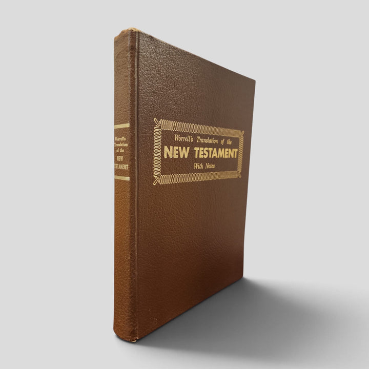 Worrell New Testament with notes, actual cover