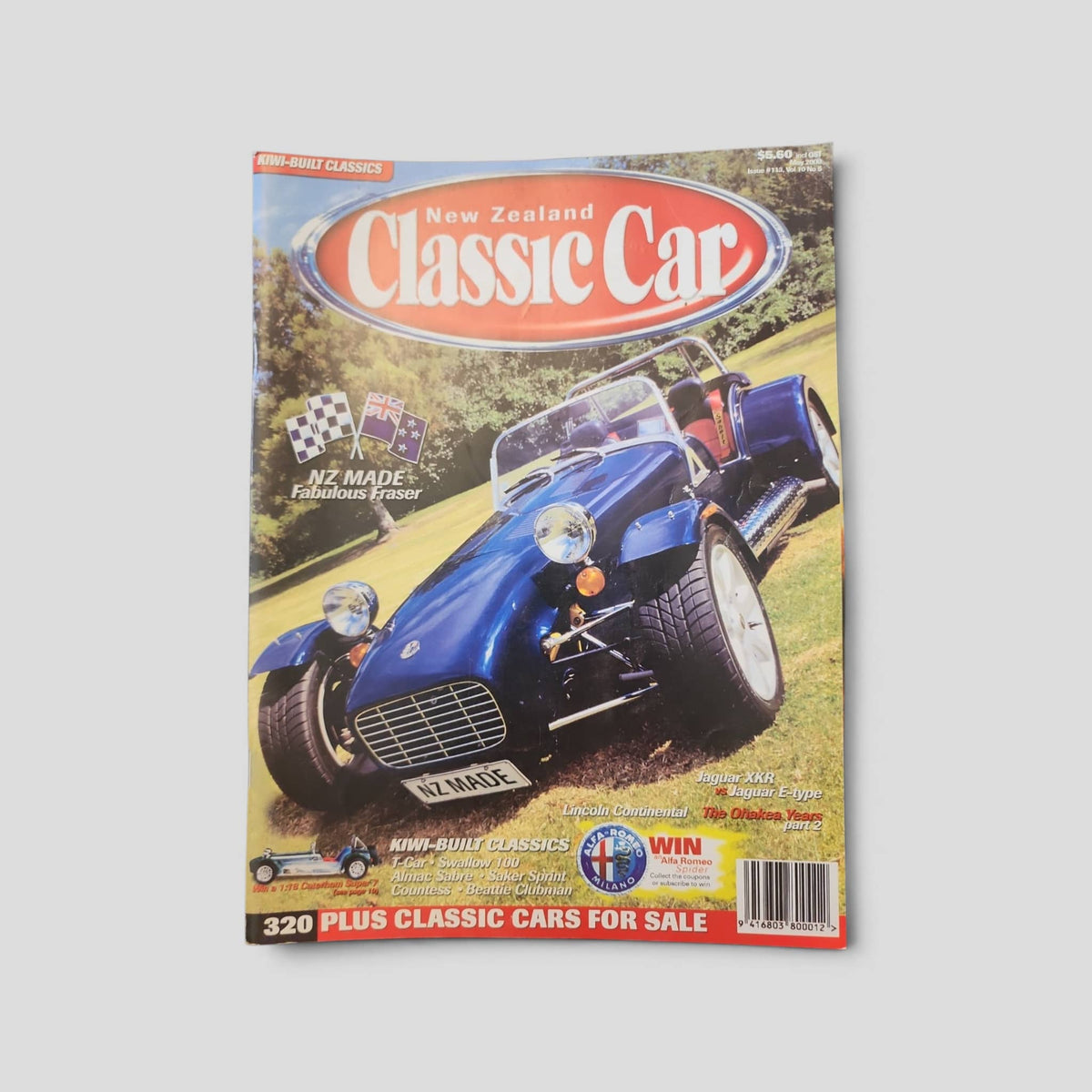 New Zealand Classic Car – May 2000 actual cover