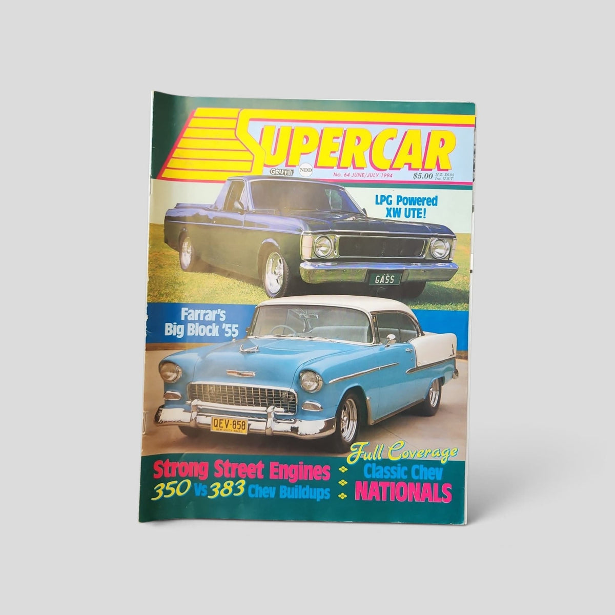 Supercar No. 64 – June–July 1994 actual cover