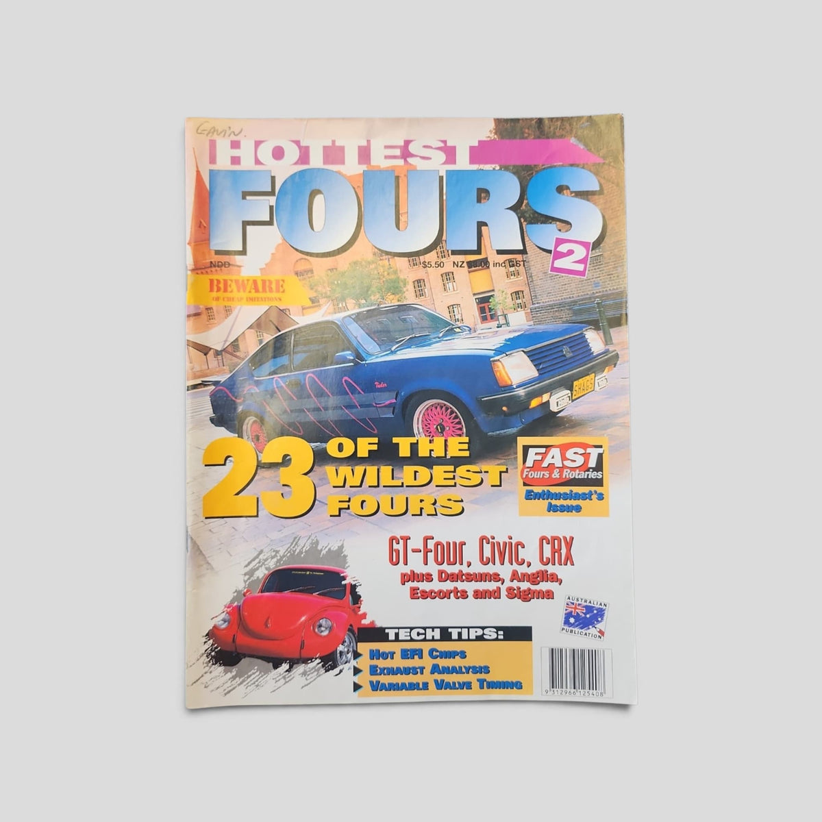 Hottest Fours No. 2 actual cover