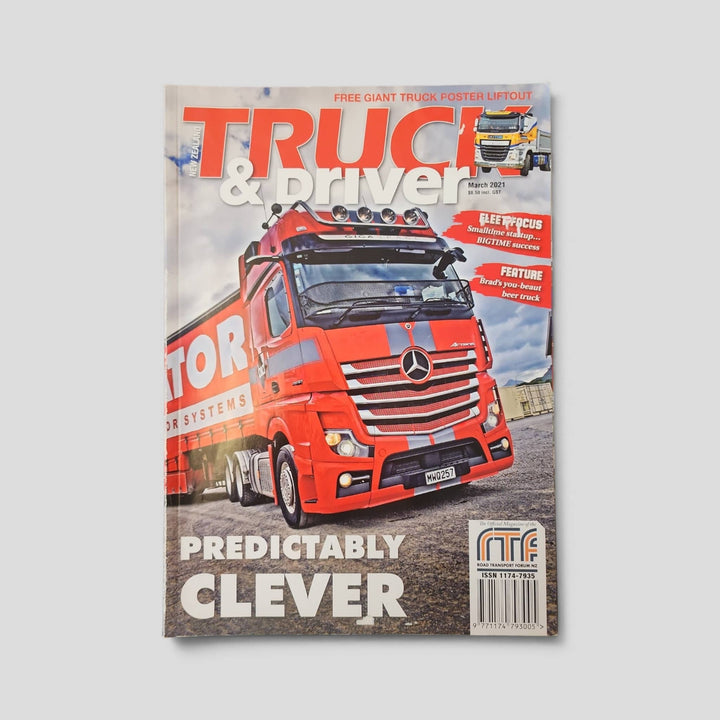 New Zealand Truck & Driver – March 2021 actual cover