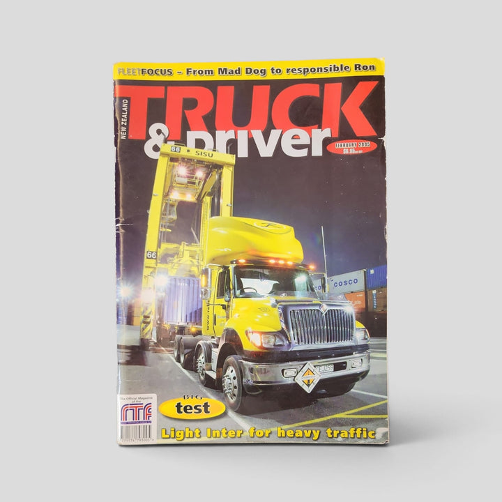 New Zealand Truck & Driver – February 2005 actual cover