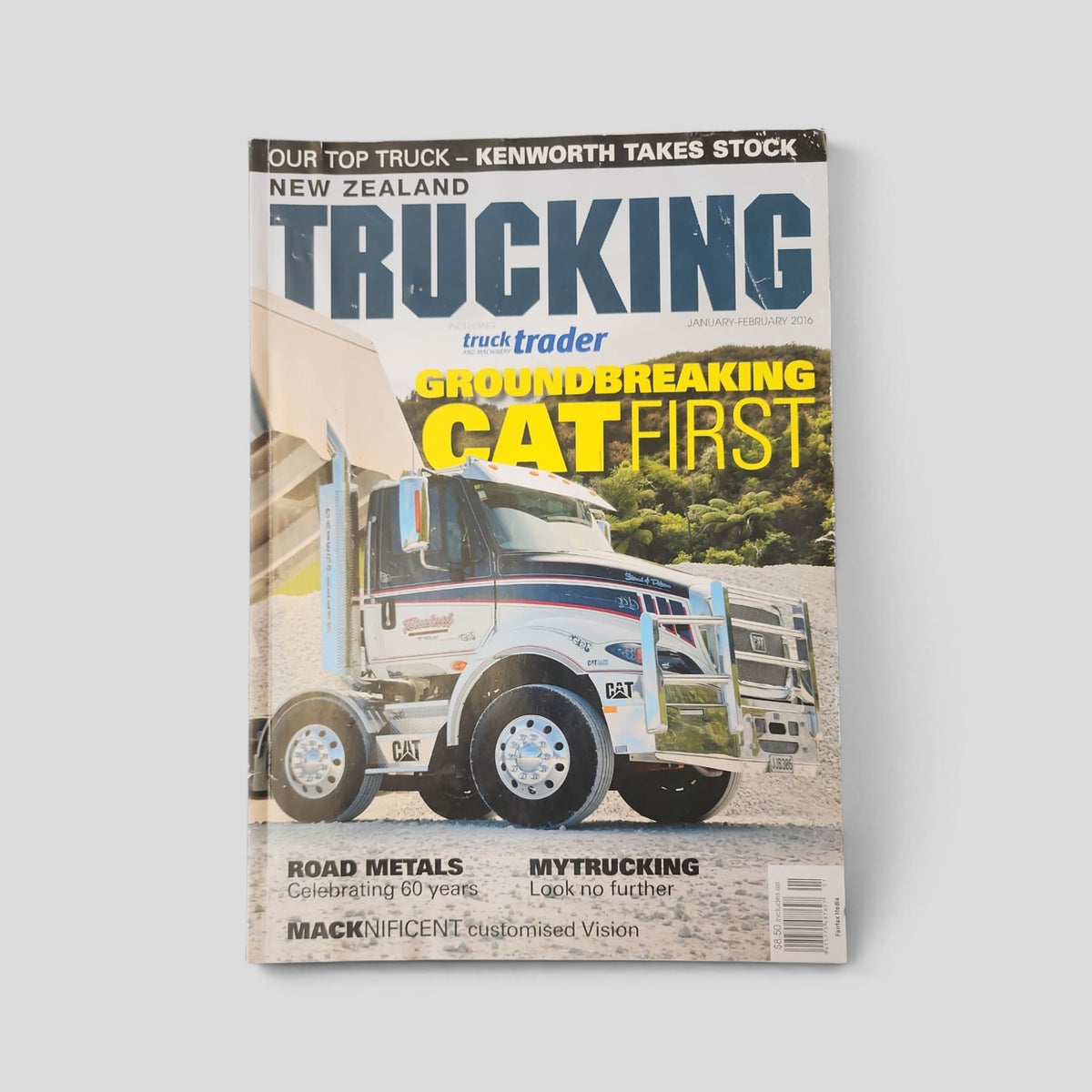 New Zealand Trucking – January–February 2016 actual cover