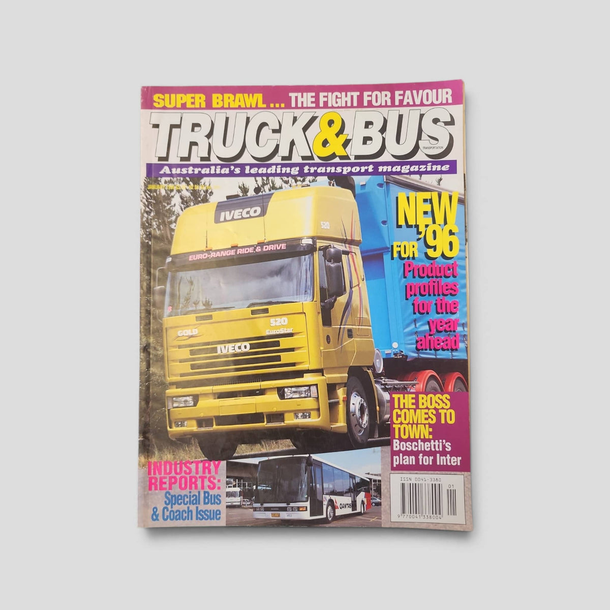 Truck &amp; Bus – January 1996 actual cover