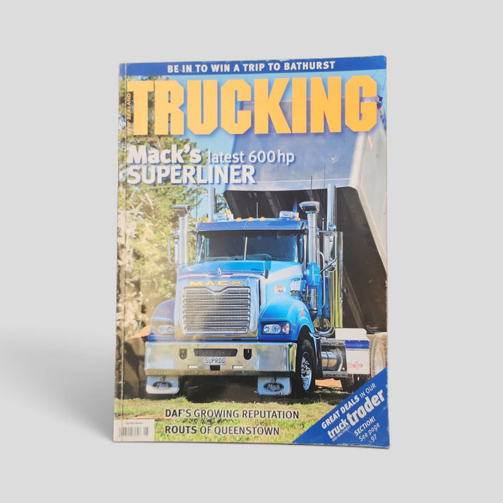 New Zealand Trucking – August 2009 actual cover