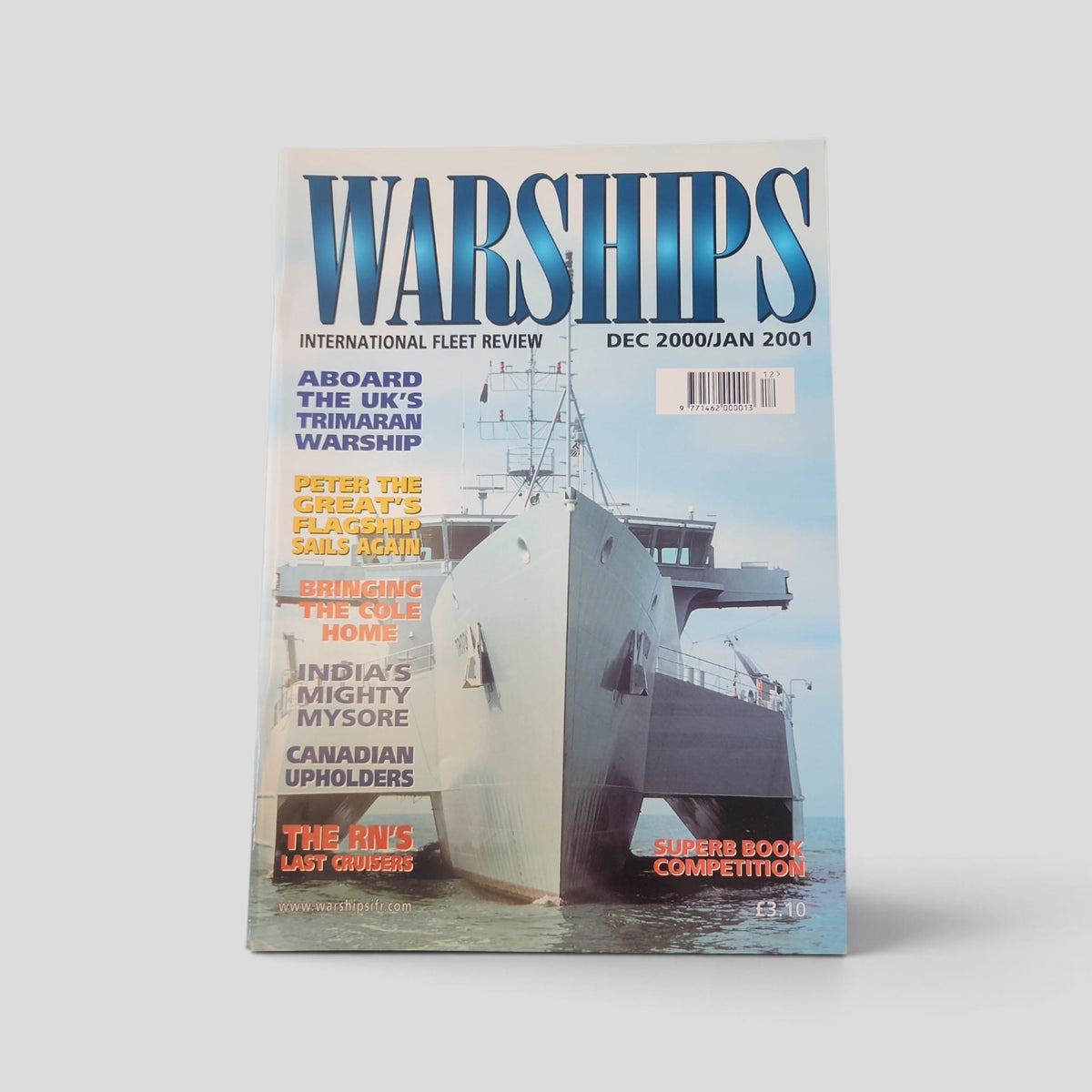 Warships International Fleet Review – December 2000/January 2001 actual cover