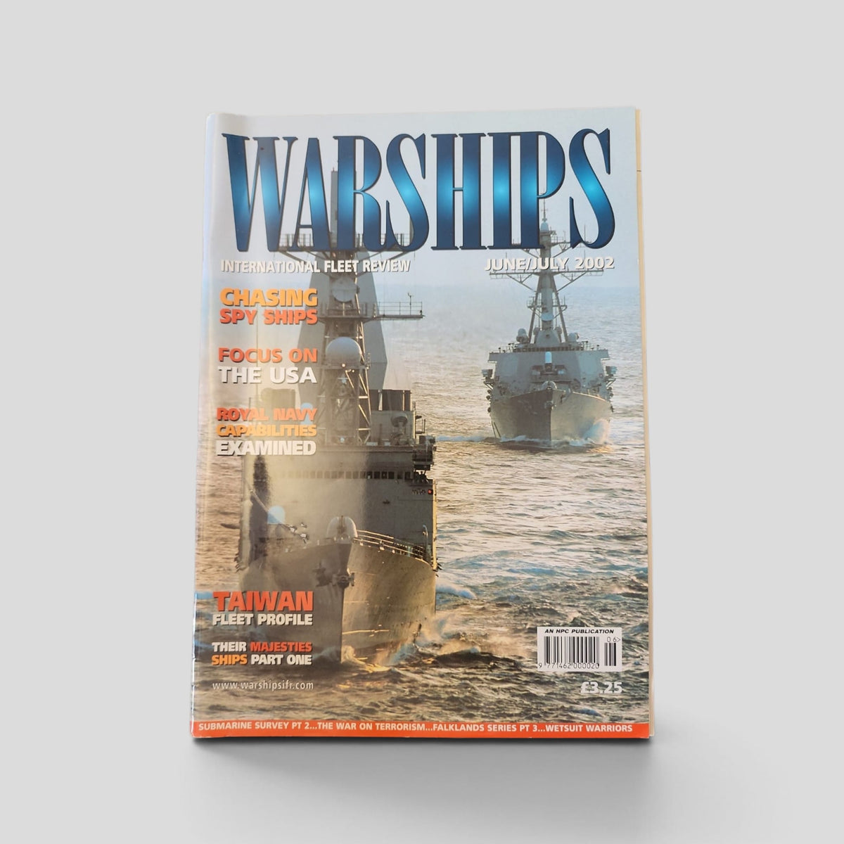 Warships International Fleet Review – June/July 2002 actual cover