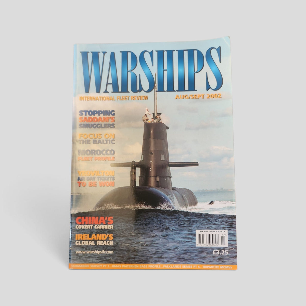 Warships International Fleet Review – August/September 2002 actual cover