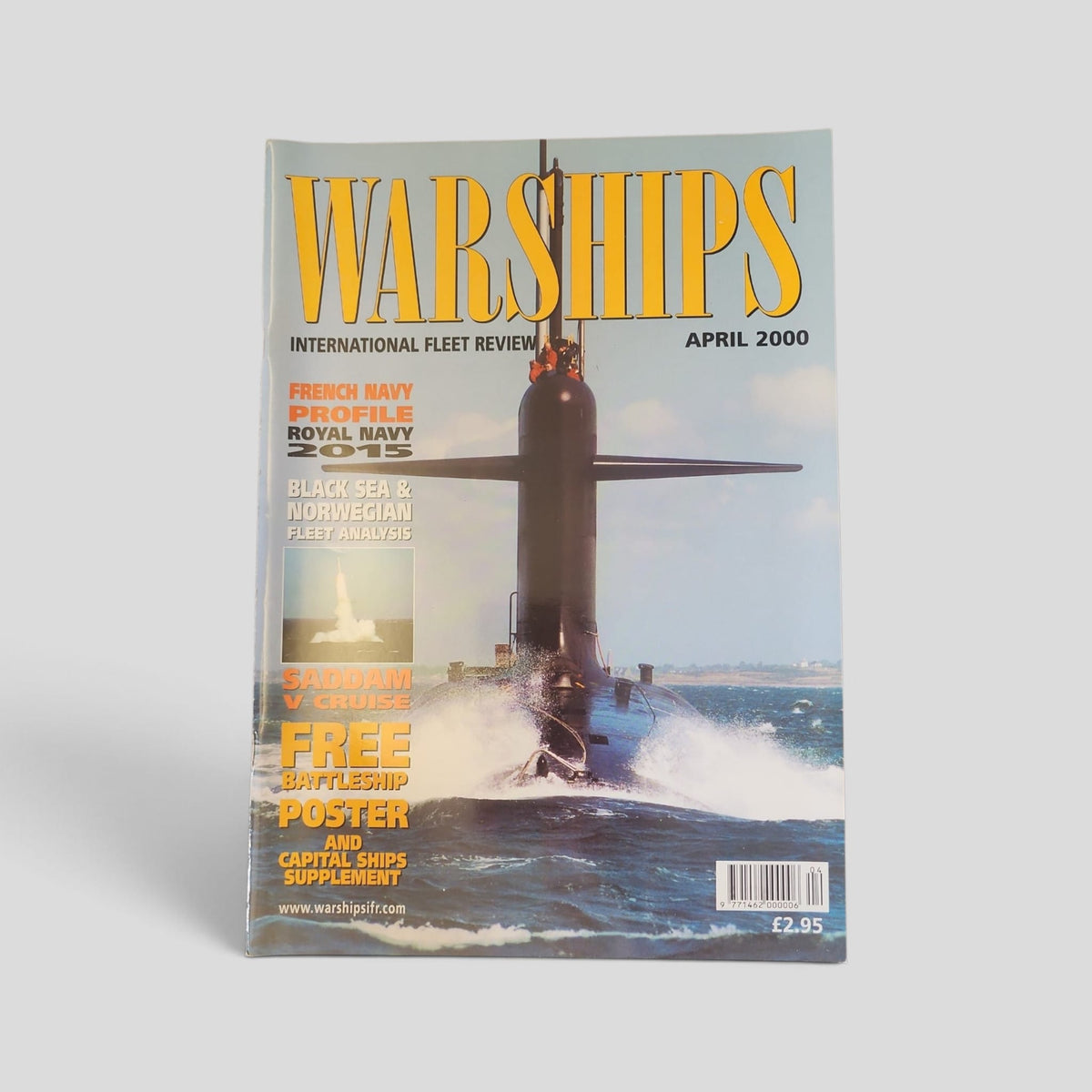 Warships International Fleet Review – April 2000 actual cover