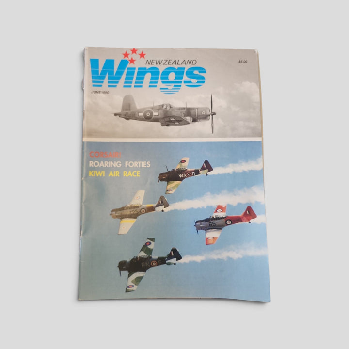 New Zealand Wings – June 1990 actual cover