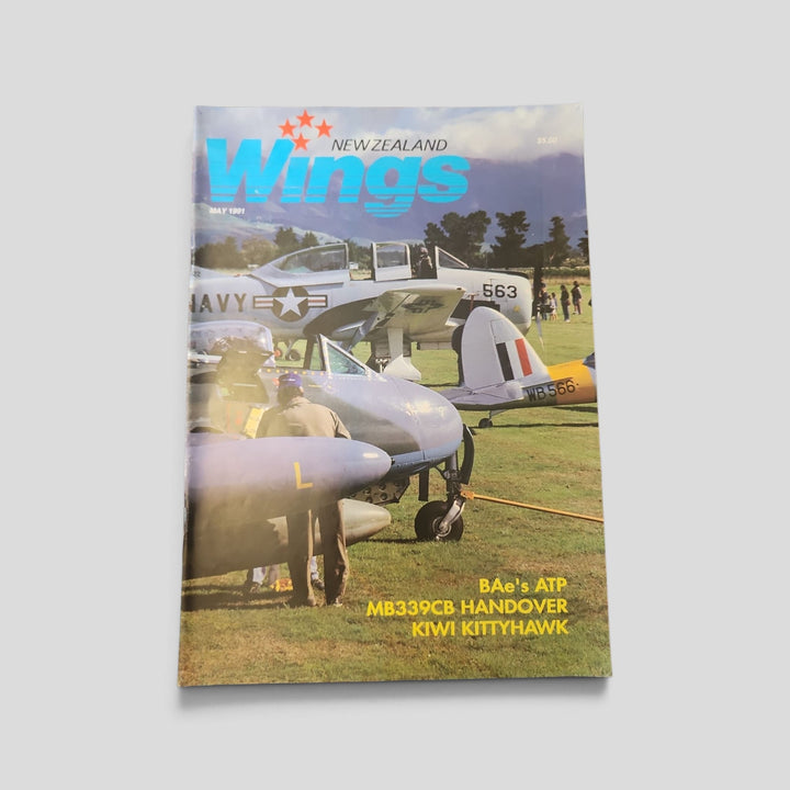 New Zealand Wings – May 1991 actual cover