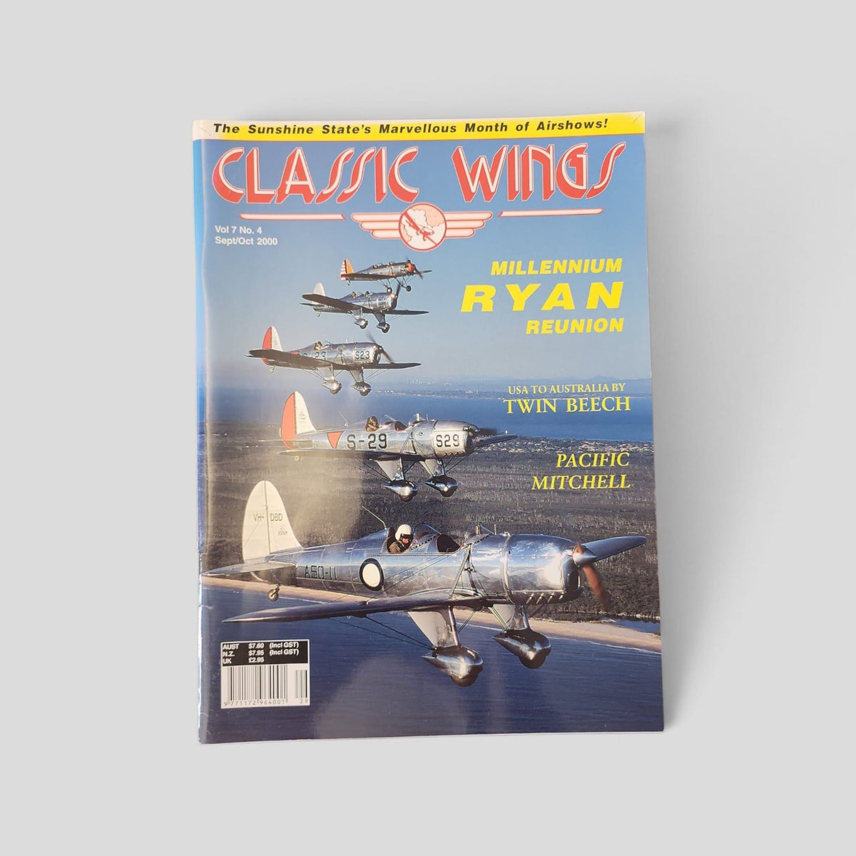 Classic Wings – Vol. 7 No. 4 – September/October 2000 actual cover