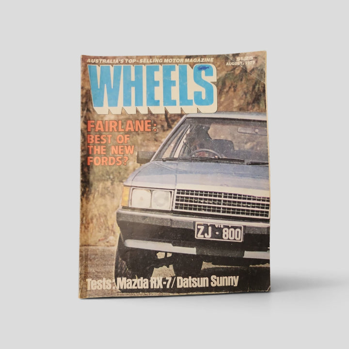 Wheels – August 1979 — original front cover