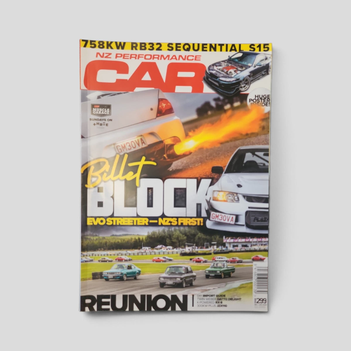 NZ Performance Car – No. 299 – December 2022/January 2023 — original front cover