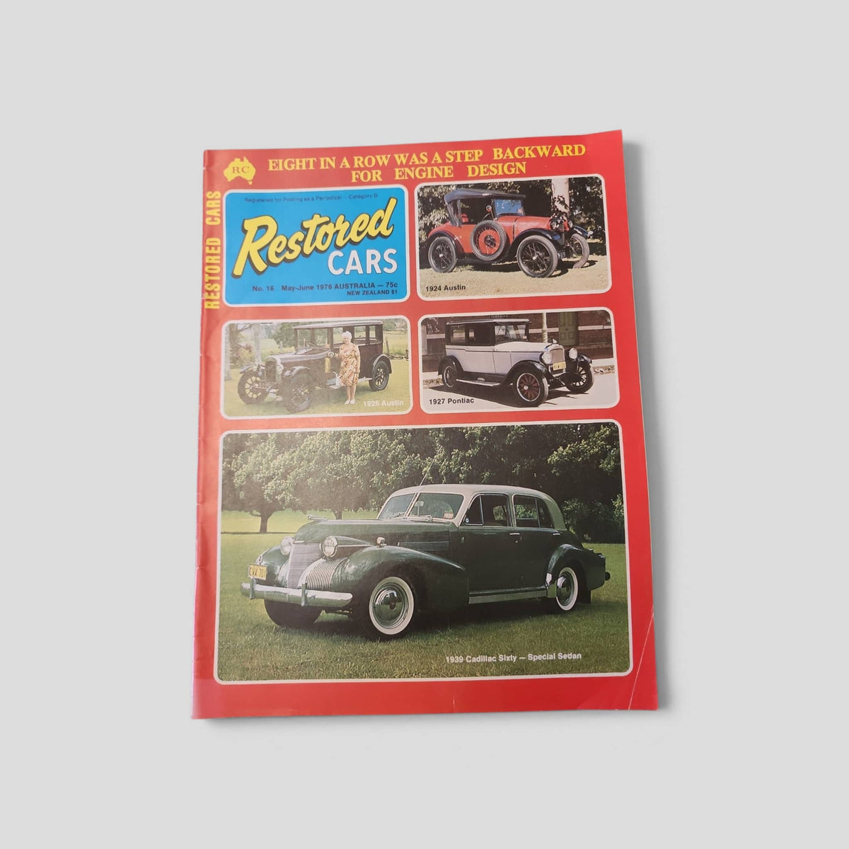 Restored Cars – No. 16 – May–June 1976 — original front cover