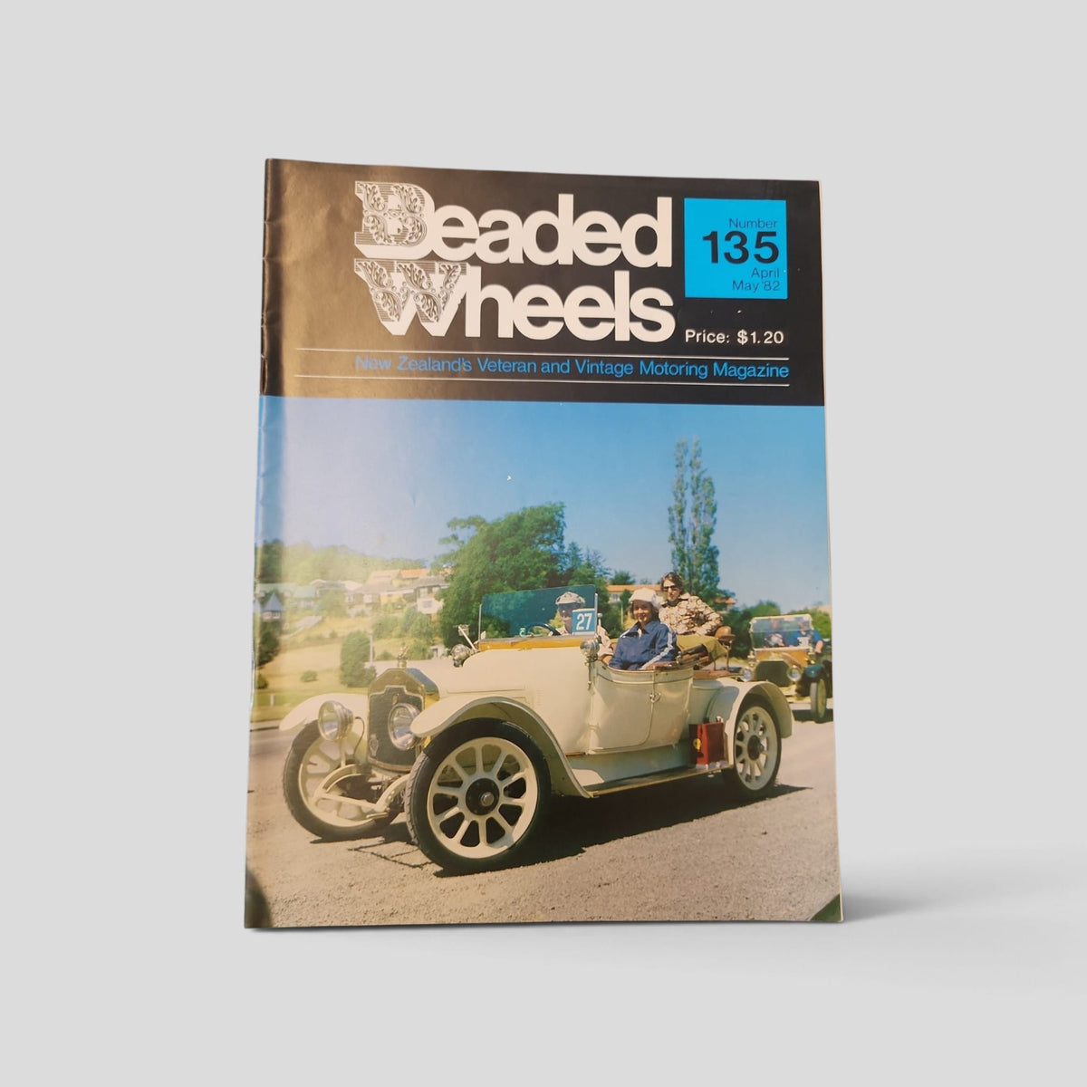 Beaded Wheels – No. 135 – April–May 1982 — original front cover