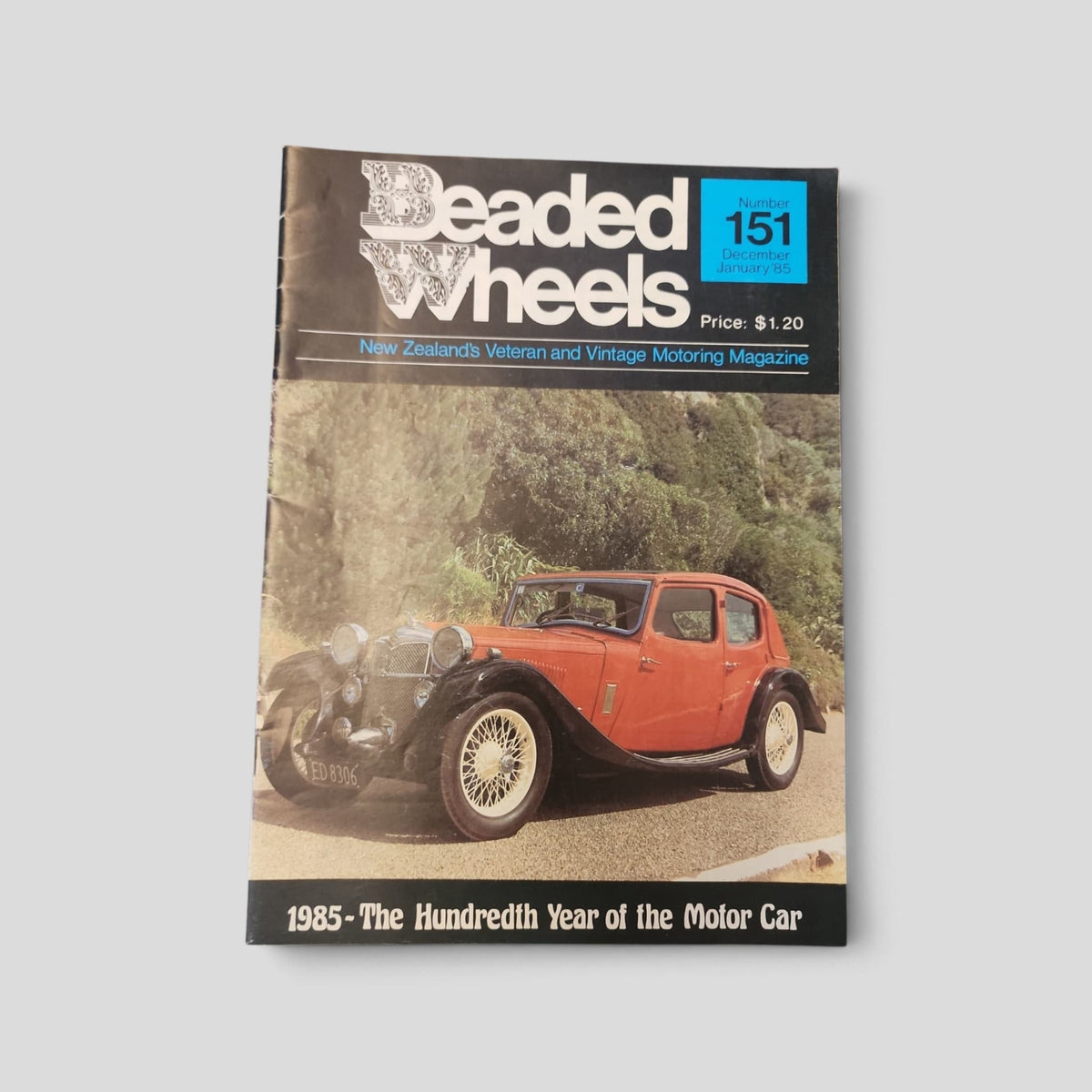 Beaded Wheels – No. 151 – December 1984–January 1985 — original front cover