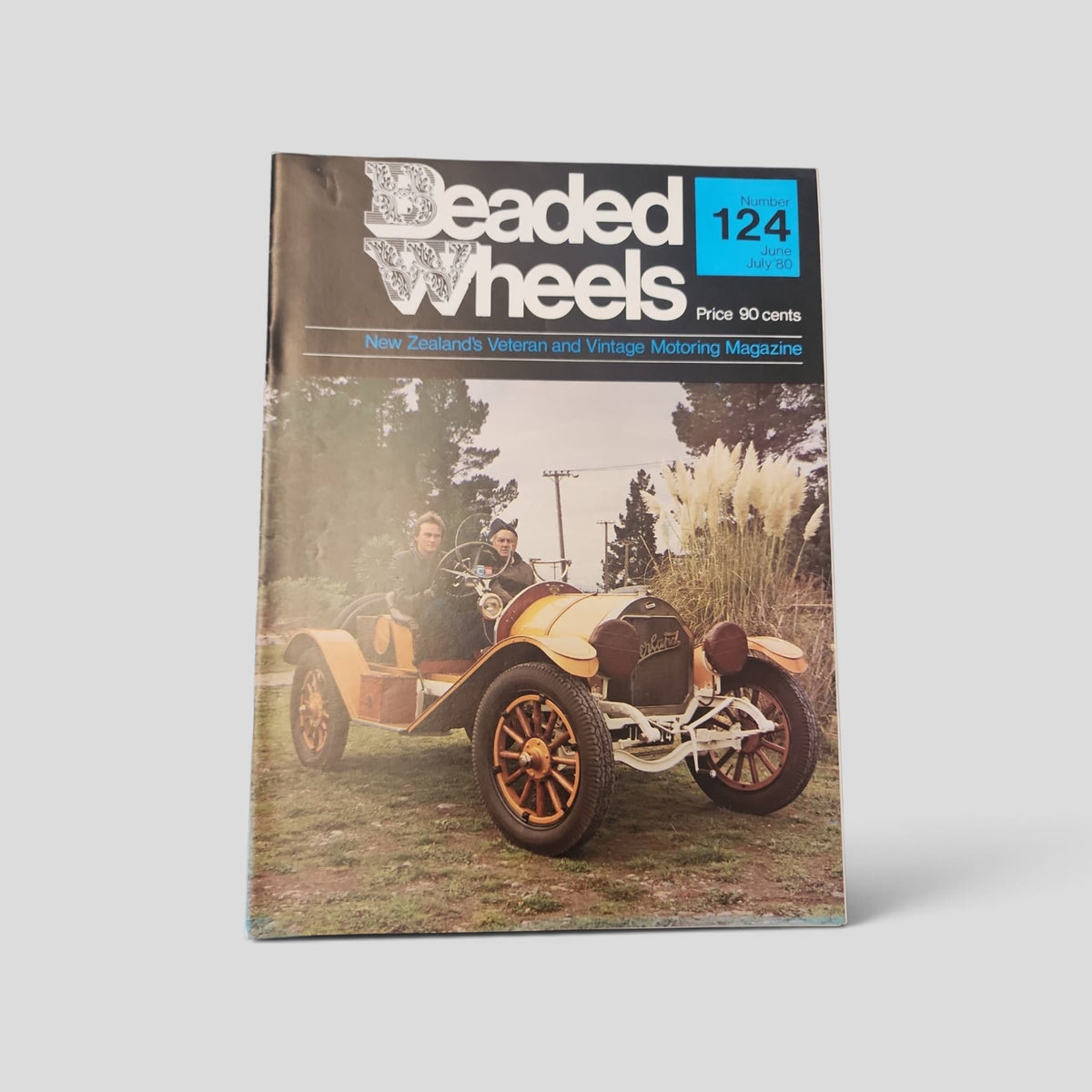 Beaded Wheels – No. 124 – June–July 1980 — original front cover
