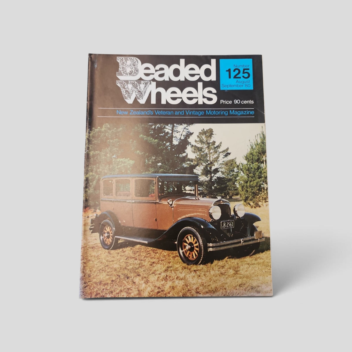 Beaded Wheels – No. 125 – August–September 1980 — original front cover