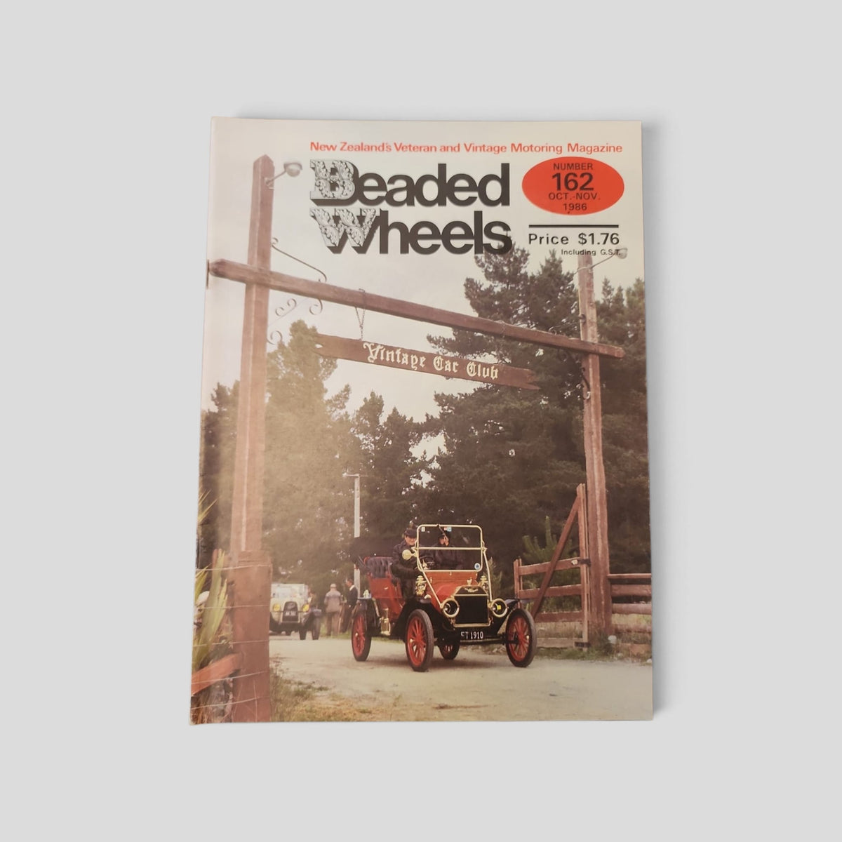 Beaded Wheels – No. 162 – October–November 1986 — original front cover