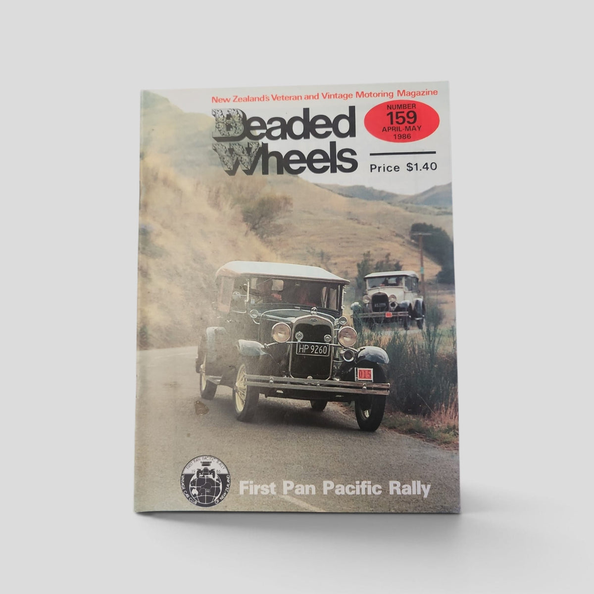 Beaded Wheels – No. 159 – April–May 1986 — original front cover