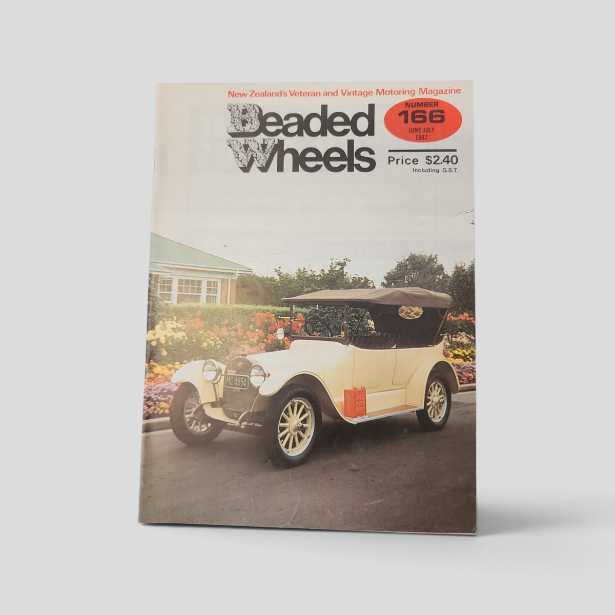 Beaded Wheels – No. 166 – June–July 1987 — original front cover