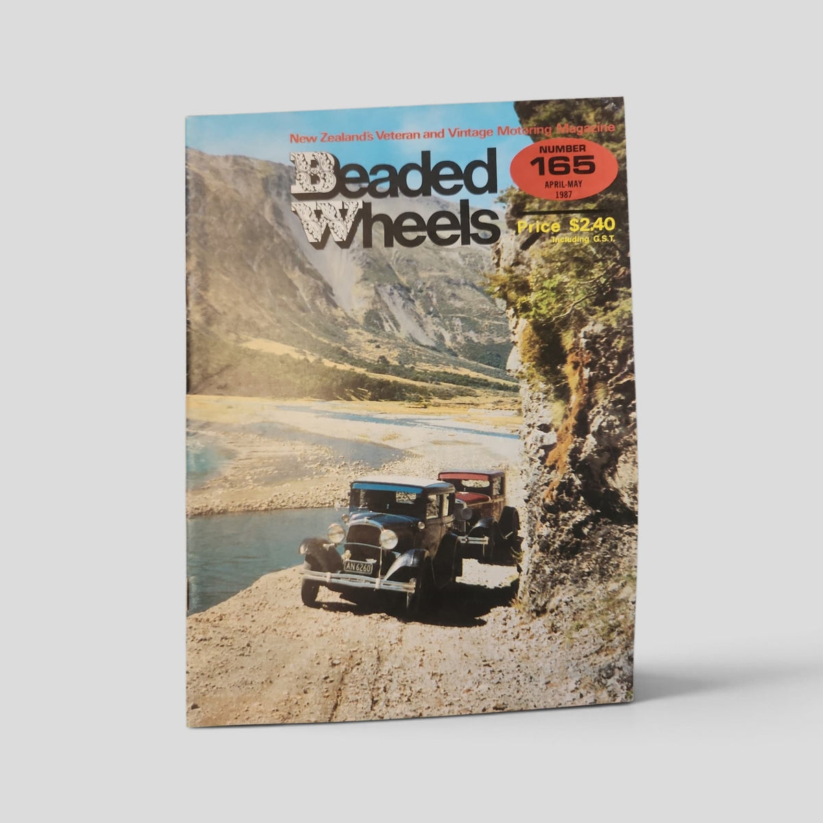 Beaded Wheels – No. 165 – April–May 1987 — original front cover