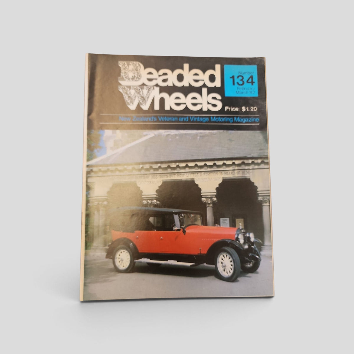 Beaded Wheels – No. 134 – February–March 1982 — original front cover