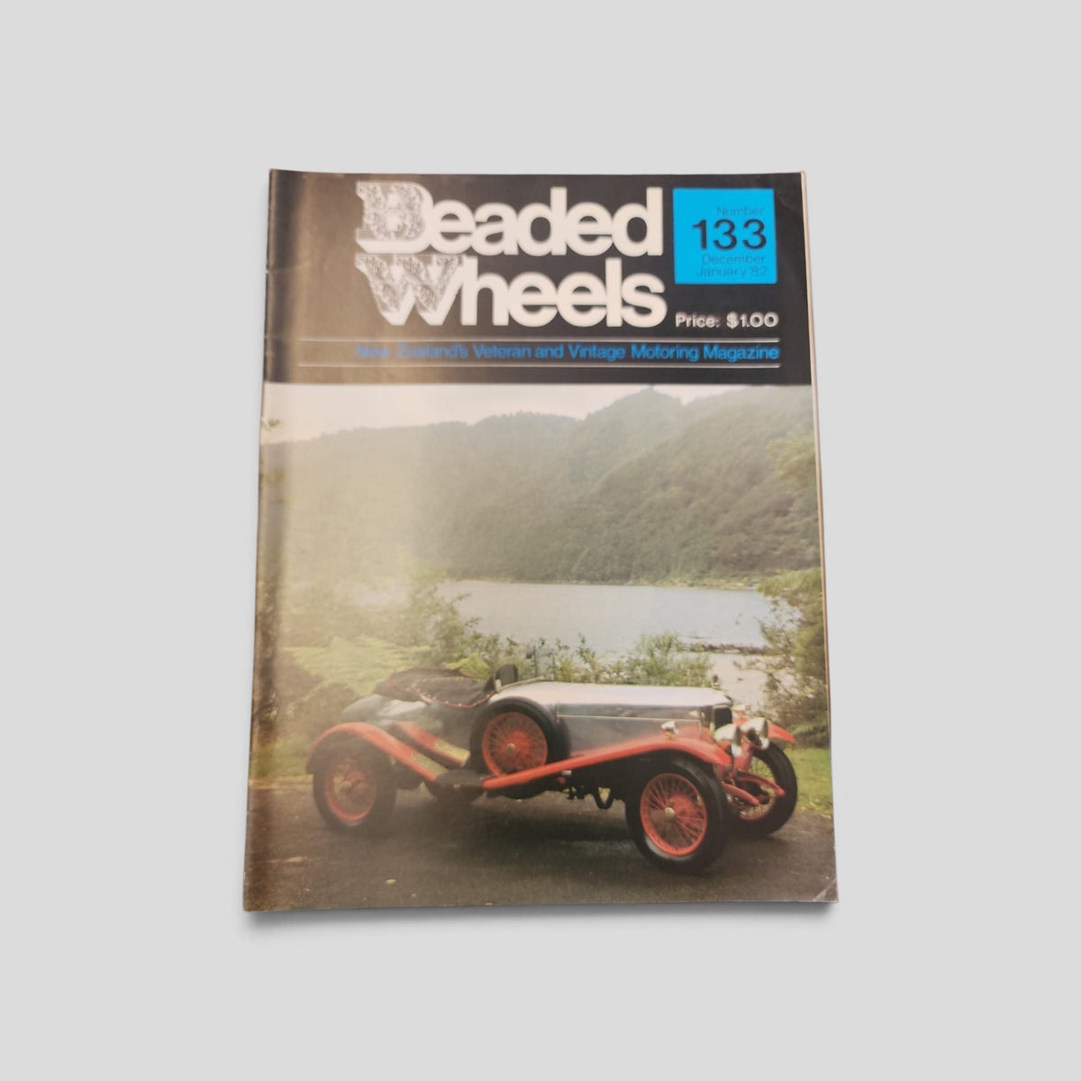 Beaded Wheels – No. 133 – December 1981–January 1982 — original front cover