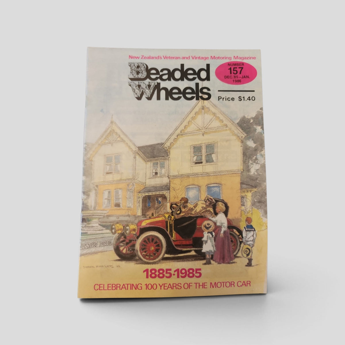 Beaded Wheels – No. 157 – December 1985–January 1986 — original front cover