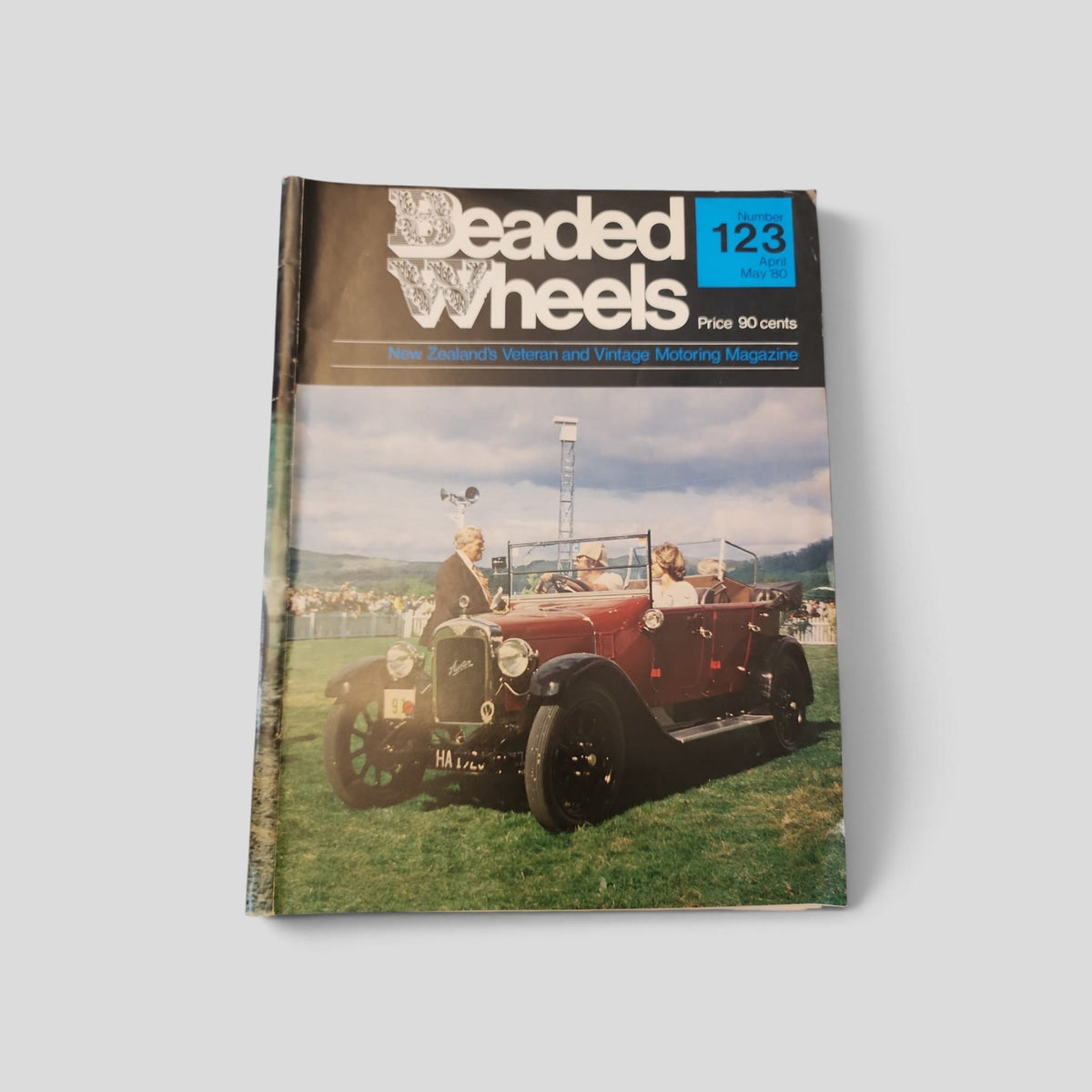 Beaded Wheels – No. 123 – April–May 1980 — original front cover