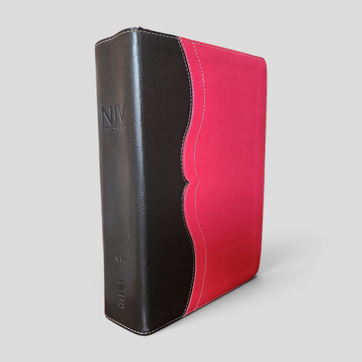 NIV Study Bible — 2011 Text, Black and Pink Cover — actual copy