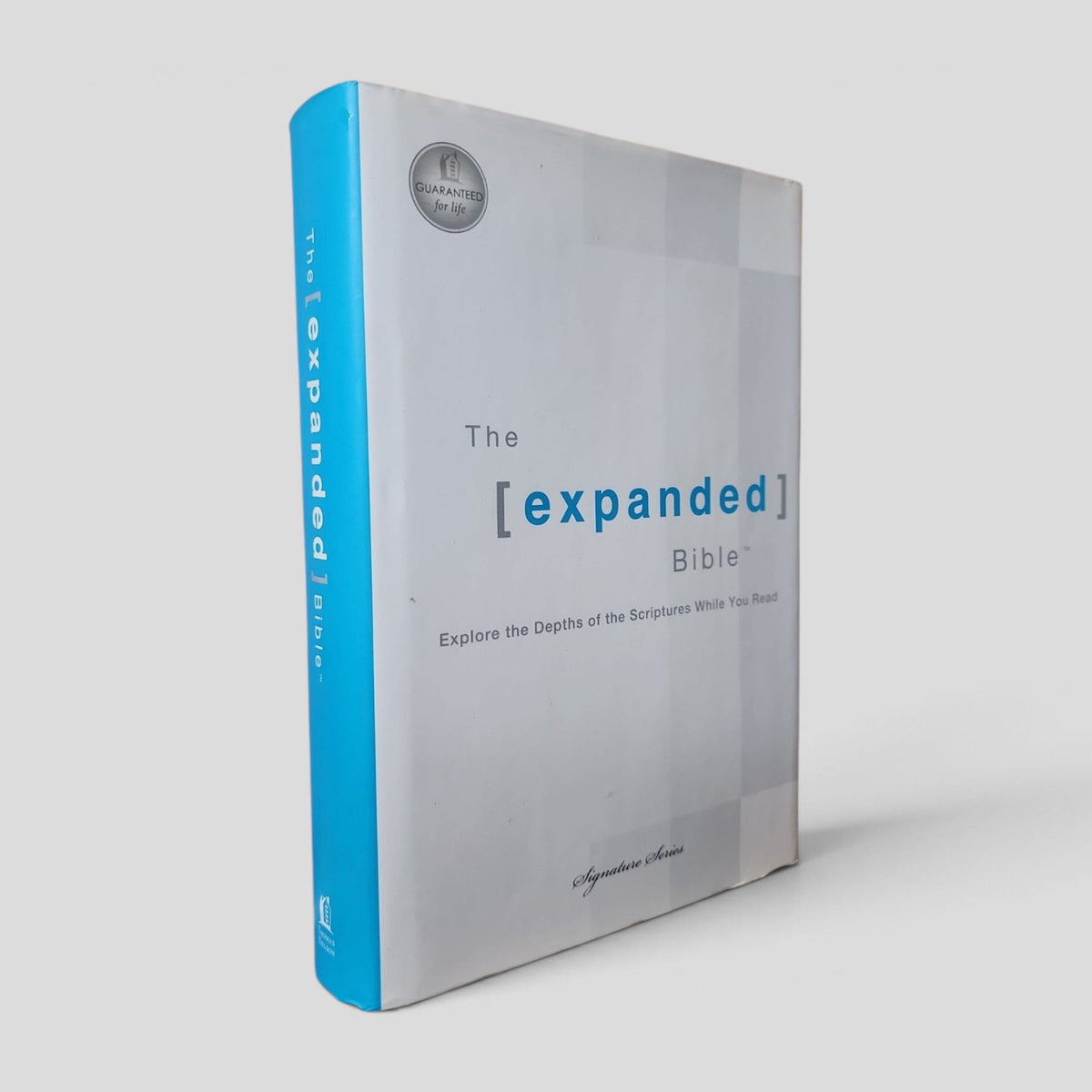 The Expanded Bible — Signature Series Hardcover — actual copy