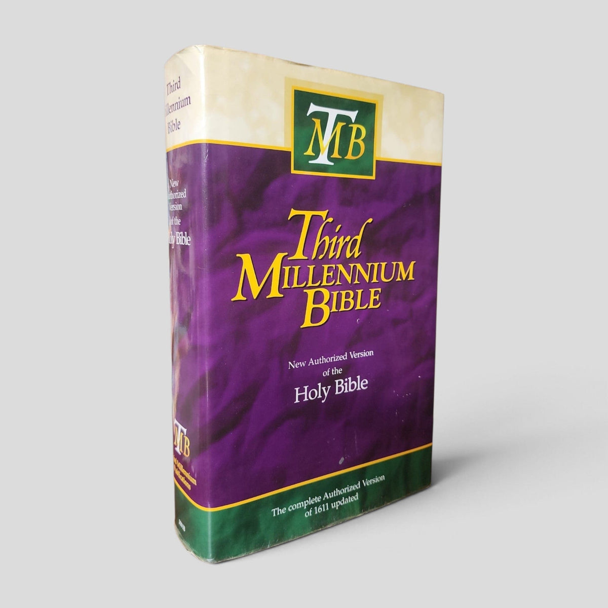 Third Millennium Bible, New Authorized Version — actual hardcover and dust jacket