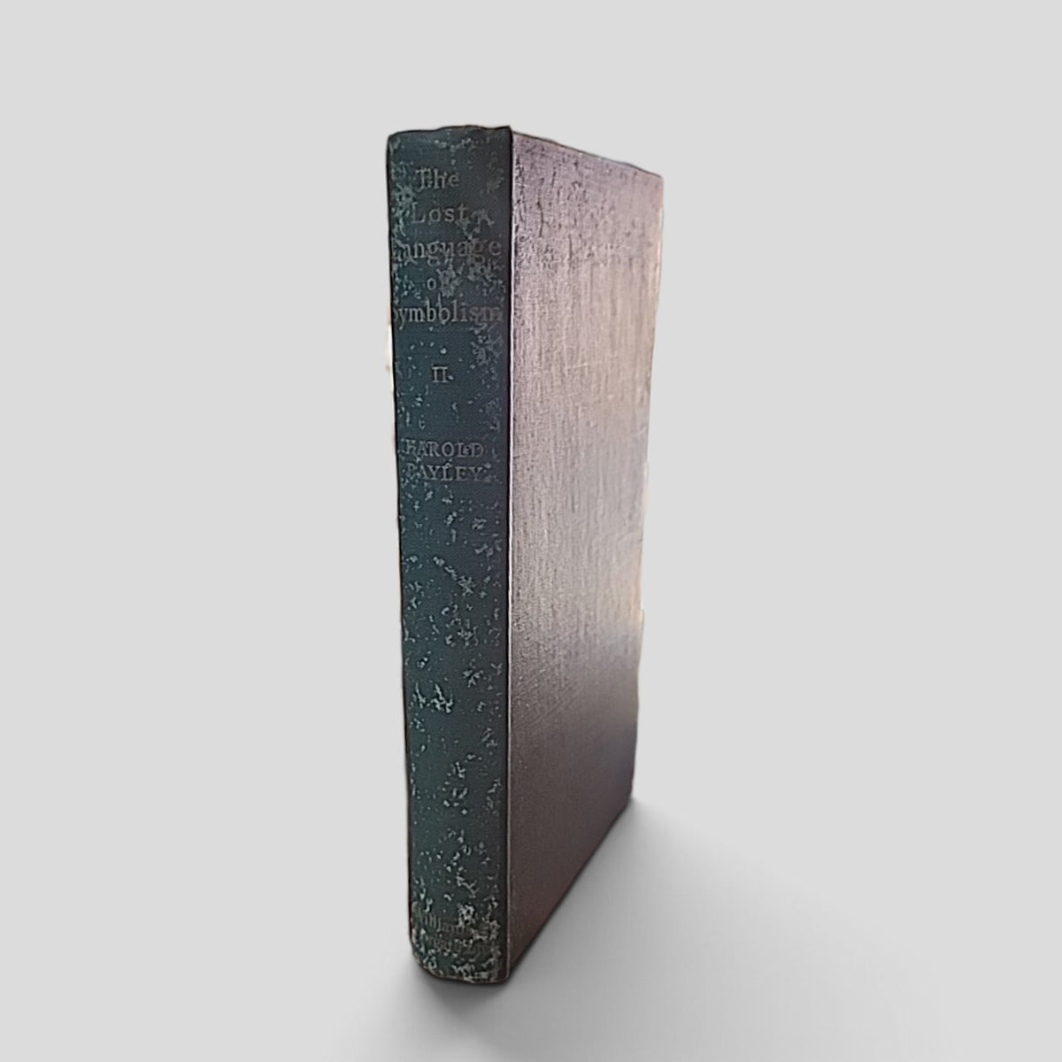 The Lost Language of Symbolism Volume II by Harold Bayley - spine and cover