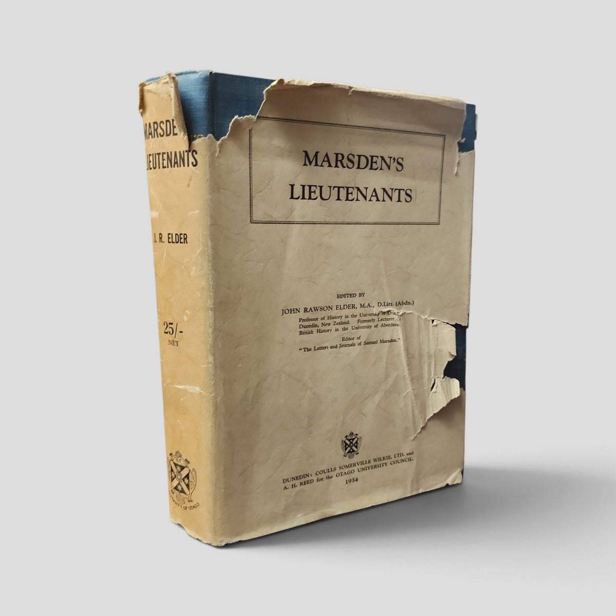 Marsden's Lieutenants by John Rawson Elder
