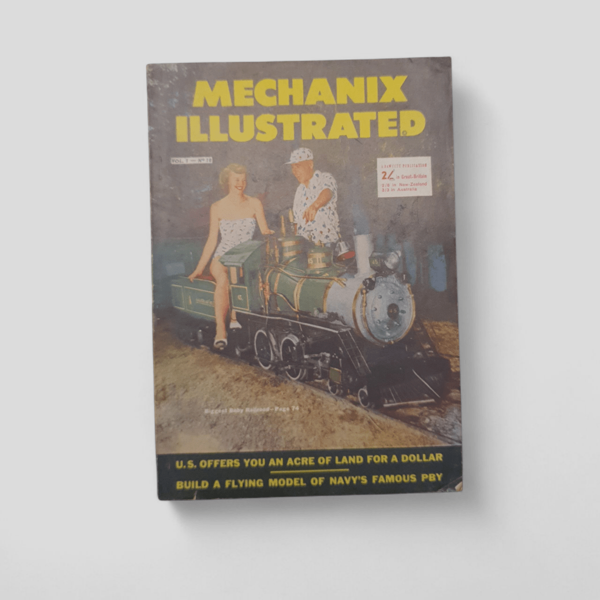 Mechanix Illustrated Magazine (Acre of Land) - Books Worth Keeping