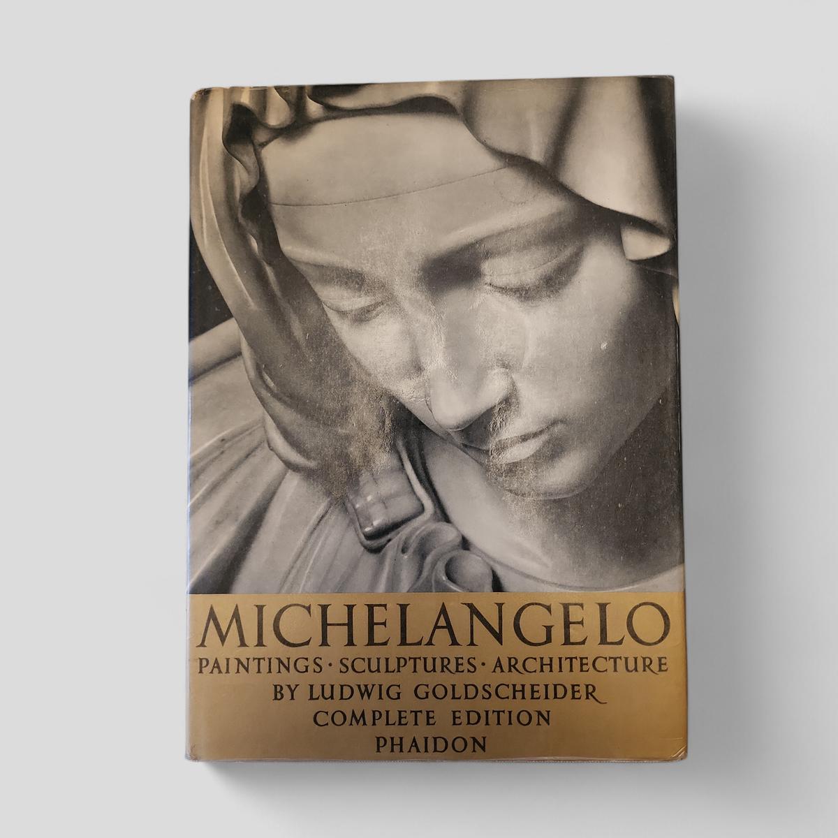 MICHELANGELO PAINTINGS SCULPTURES ARCHITECTURE by LUDWIG GOLDSCHEIDER - Books Worth Keeping