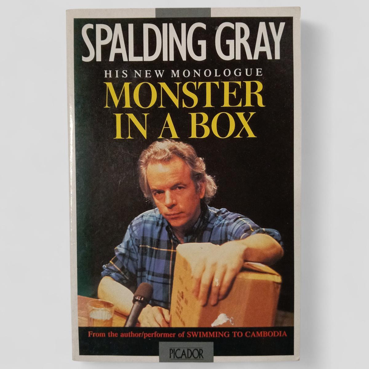 Monster in a Box by Spalding Gray - Books Worth Keeping