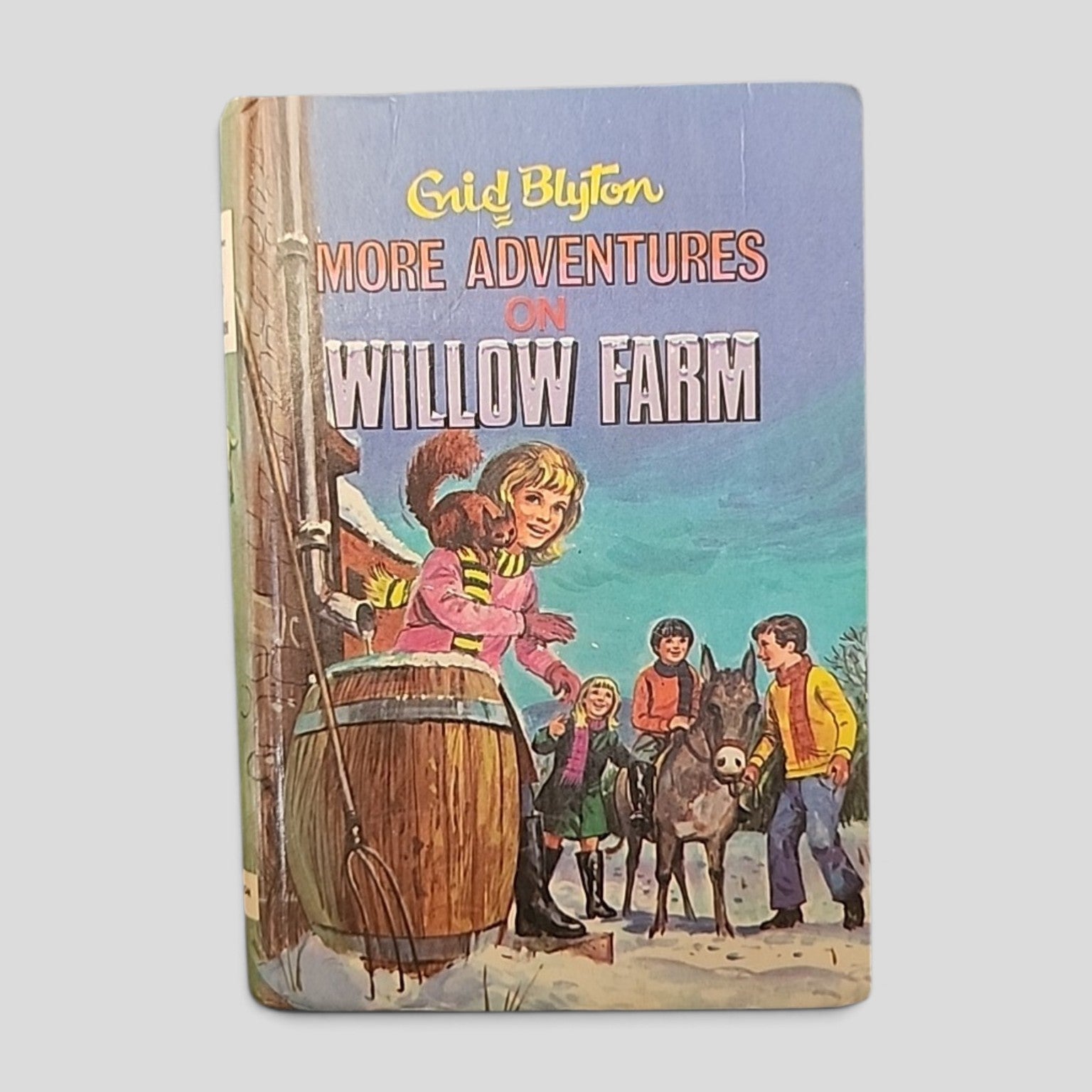 More Adventures on Willow Farm by Enid Blyton, 1974 Dean & Son vintage hardcover