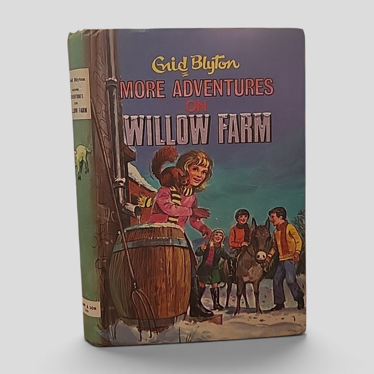 More Adventures on Willow Farm by Enid Blyton, Dean &amp; Son 1974 illustrated hardcover