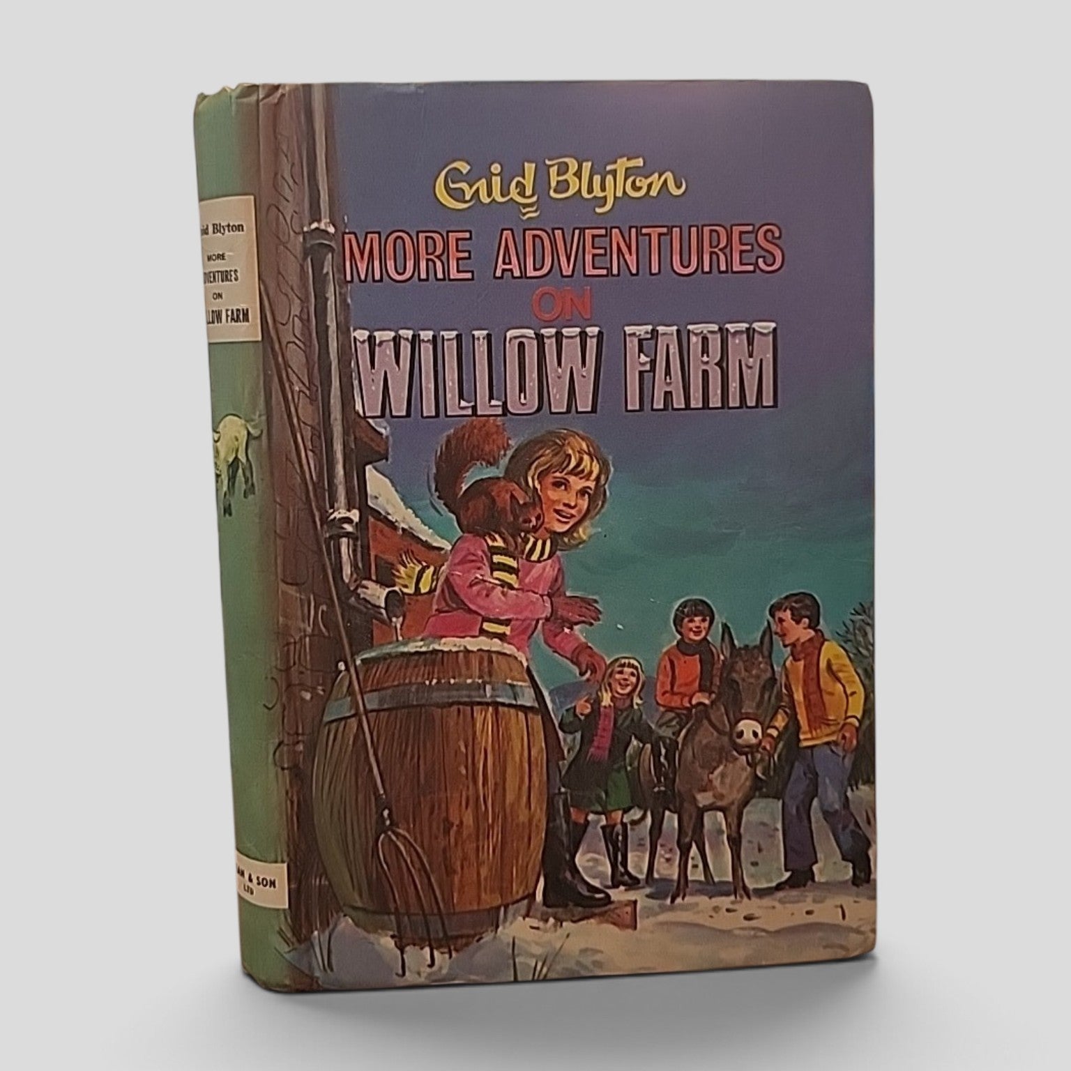More Adventures on Willow Farm by Enid Blyton, Dean & Son 1974 illustrated hardcover