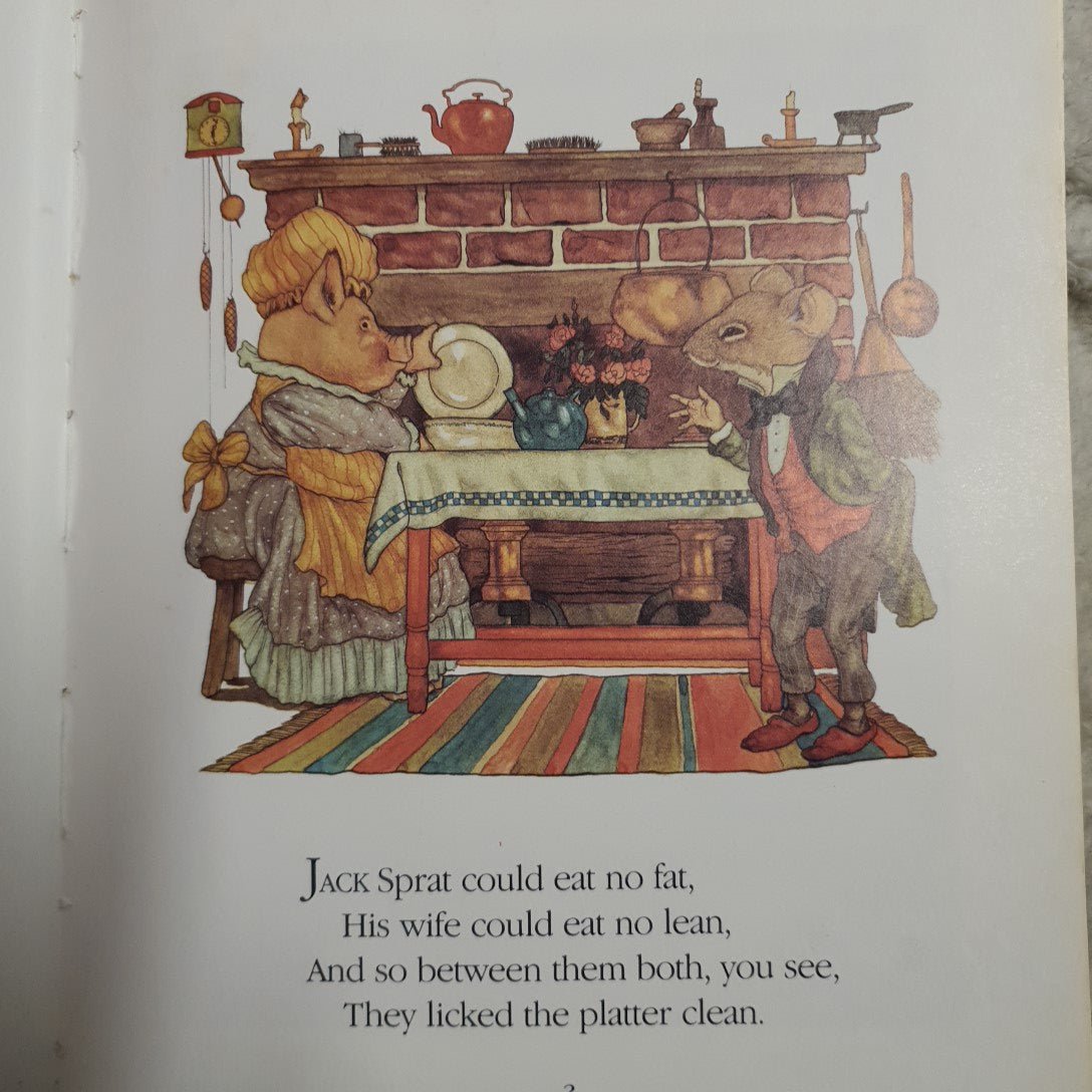 Mother Goose: A Collection of Classic Nursery Rhymes by Michael Hague - Books Worth Keeping