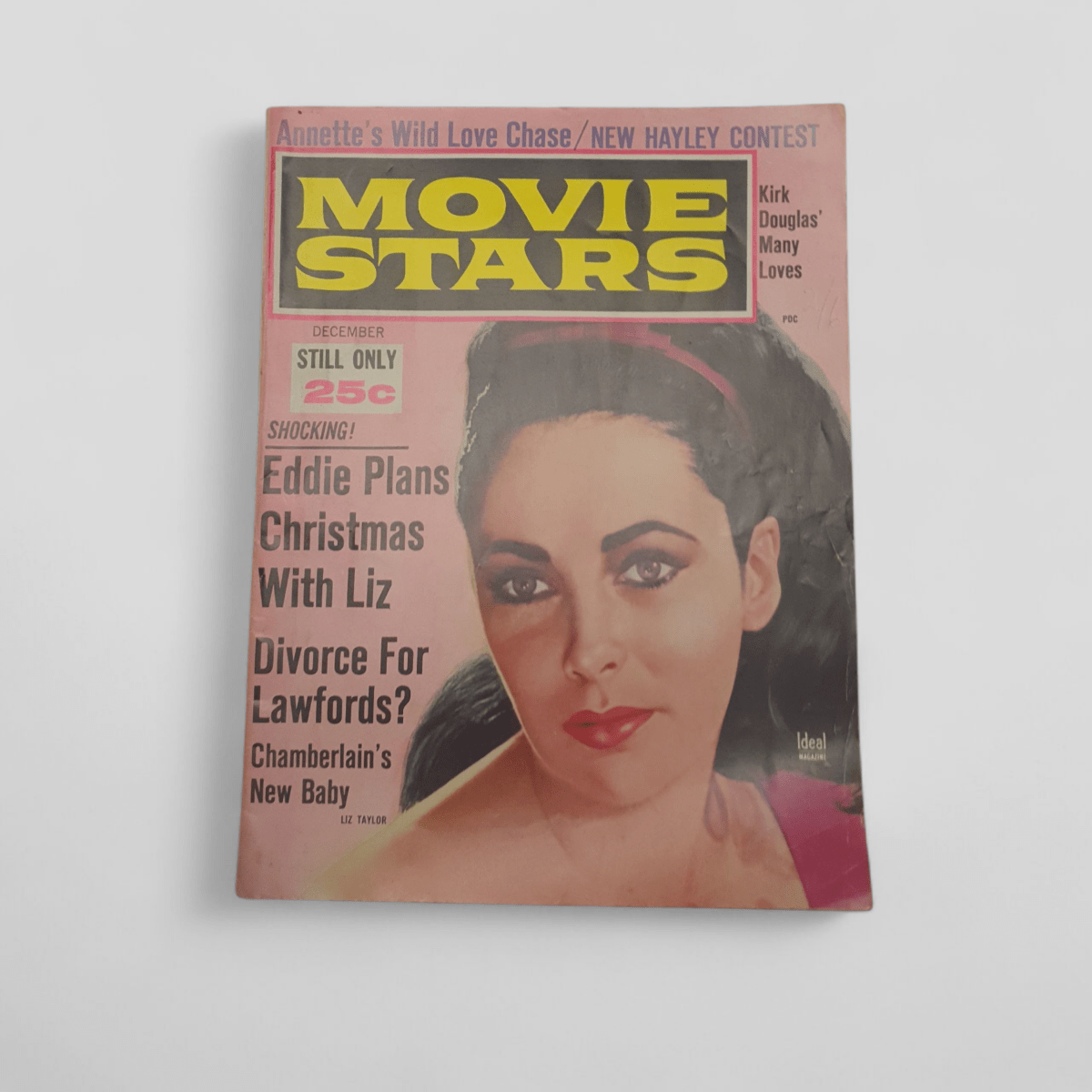 Movie Stars December (Elizabeth Taylor cover) - Books Worth Keeping